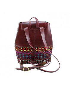 Jajim leather backpack|well quality handcrafts|traditional 2