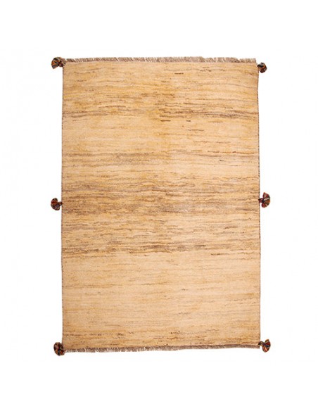 Shiraz hand-woven Gabbeh with simple pattern Rc-109 full view Shiraz hand-woven Gabbeh with simple pattern Rc-109 full view