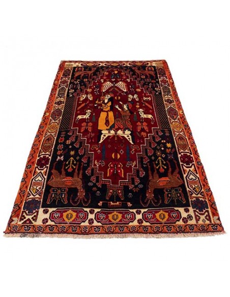 Persian hand-woven Gabbeh Rc-111 front view