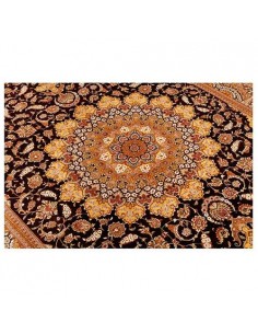 All silk hand-woven carpet Rc-112 full view 2