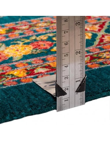 Tabriz hand-woven silk carpet Rc-113 thickness