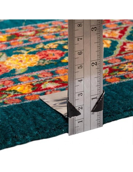 Tabriz hand-woven silk carpet Rc-113 thickness