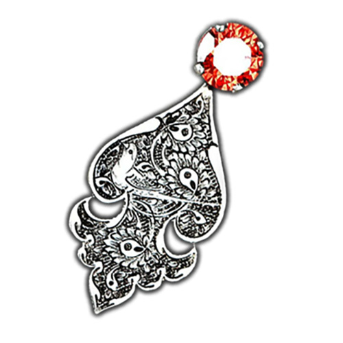 stud-silver-ruby-earring