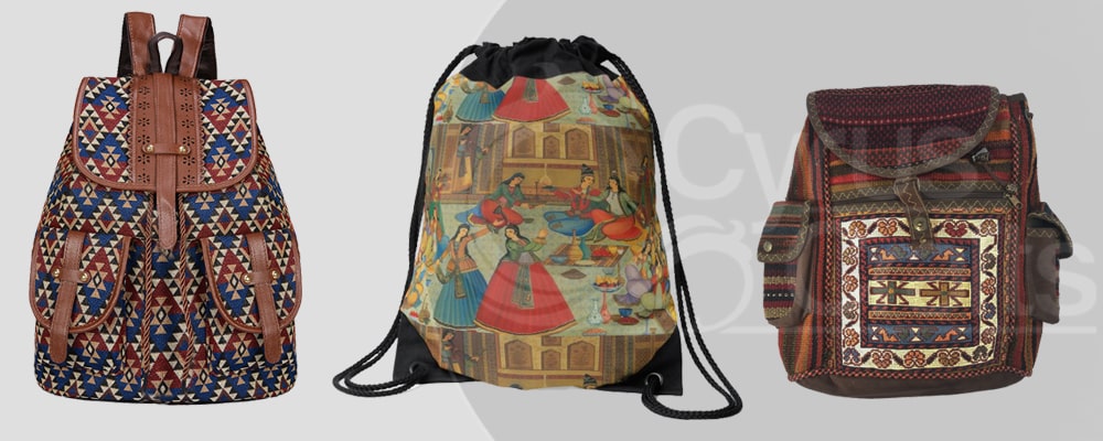 Persian handcrafted backpacks