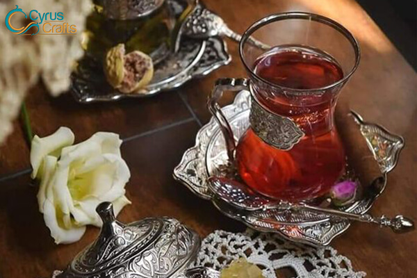 Persian tea and  cinnamon