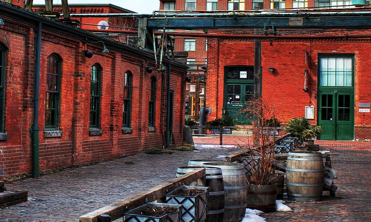 distillery district canada