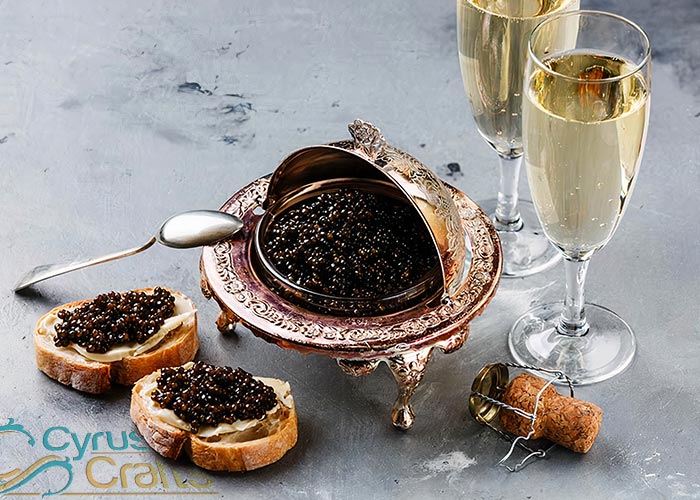 What is the taste of beluga caviar?