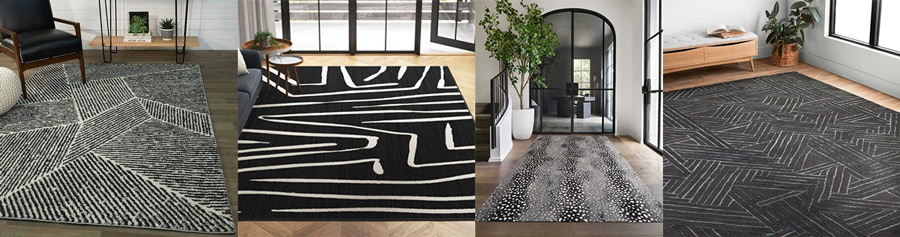 black rugs