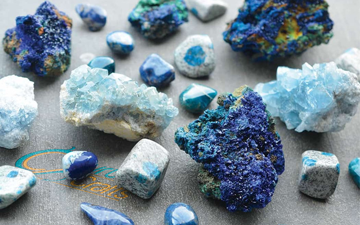 blue gemstones