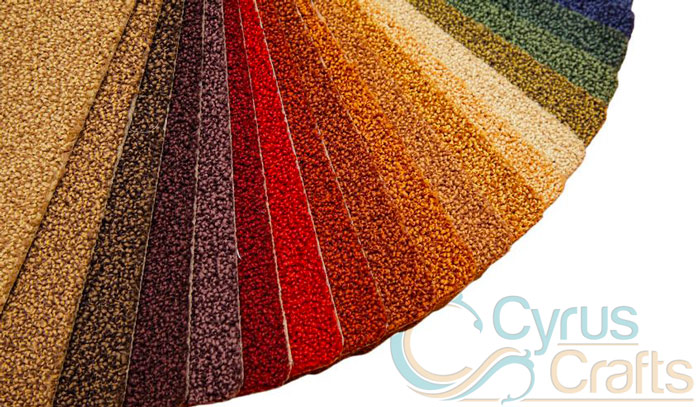 rug dyeing with spray paint