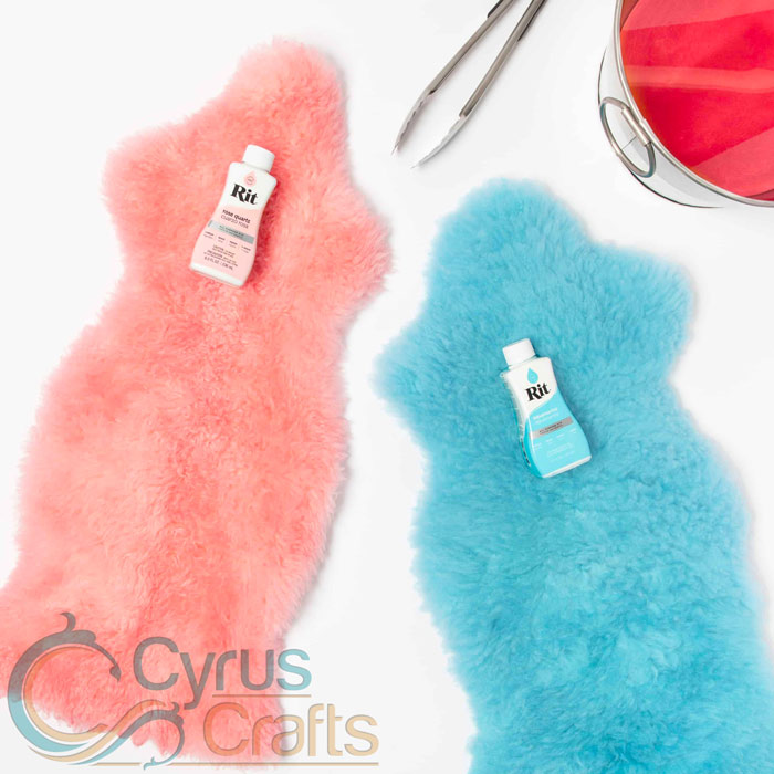 Rug dye with Rit