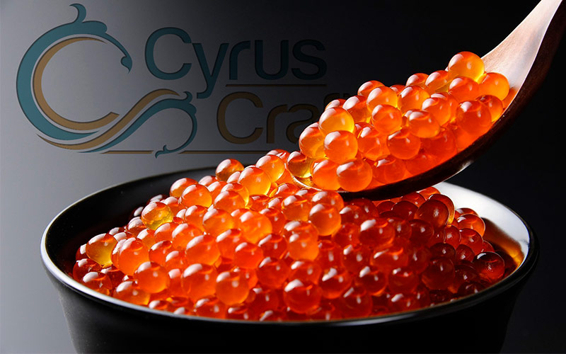 orange caviar