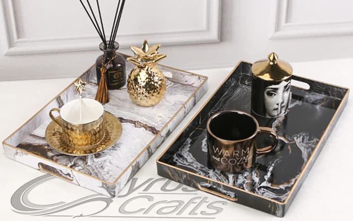 decorative tray for coffee table
