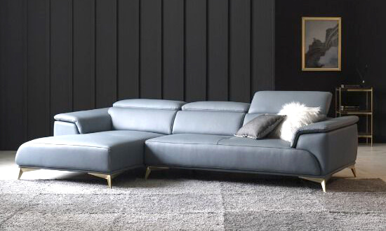 artificial leather sofa.
