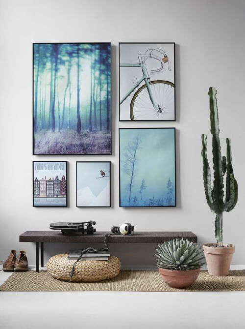 watercolor paintings for gallery wall