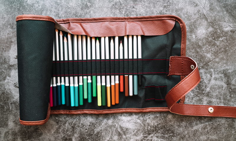 pencil case gift for artists