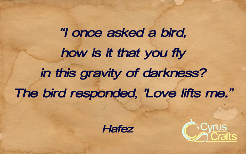 one of Hafiz quotes
