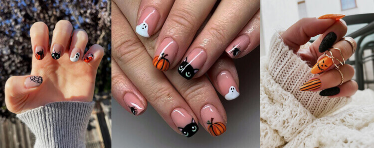 halloween nails