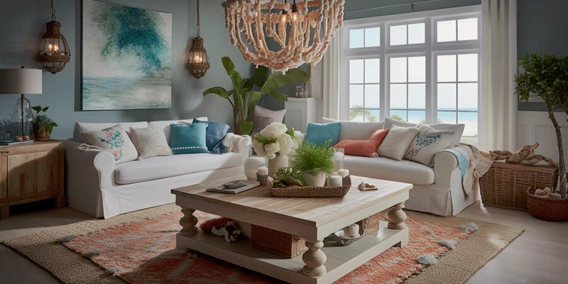 Hamptons style house interiors