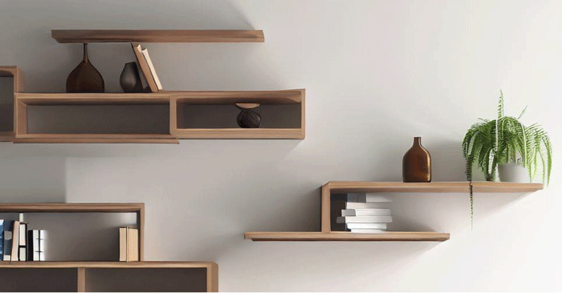 hanging bookshelf