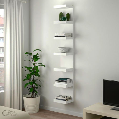 vertical shelf