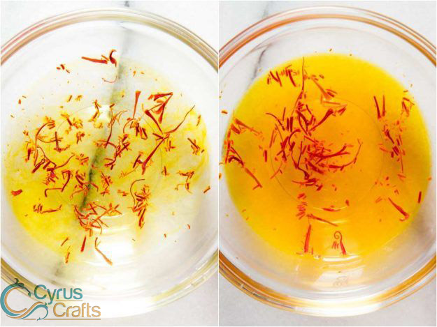 real vs. fake saffron