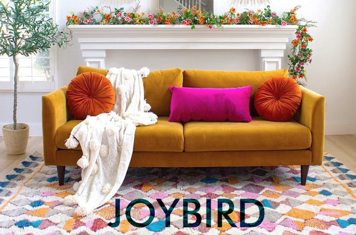 joybird mid-century sofa