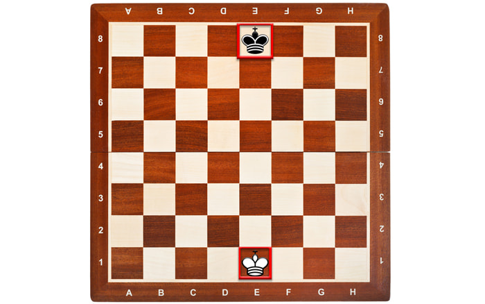 placement of king in chess