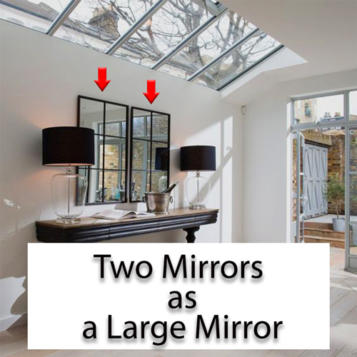 large mirror