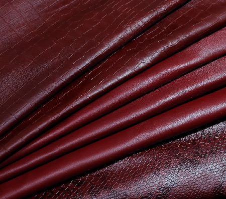 four grades of leather