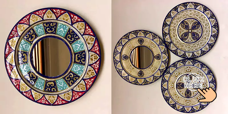 minakari decorative plates