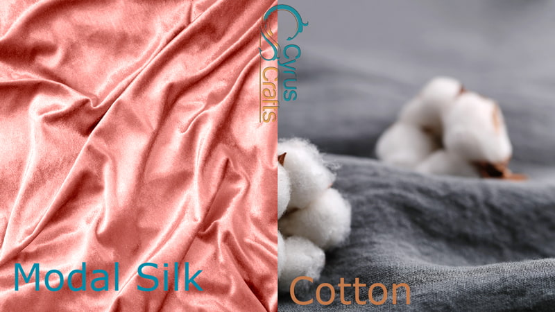 modal silk vs cotton