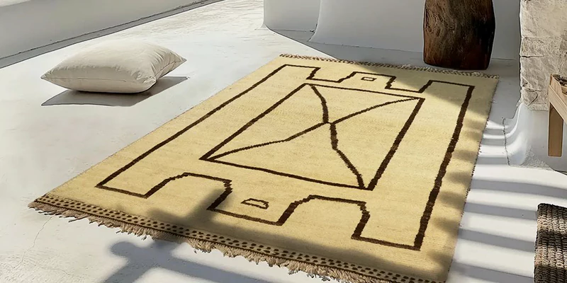 modern Gabbeh rug