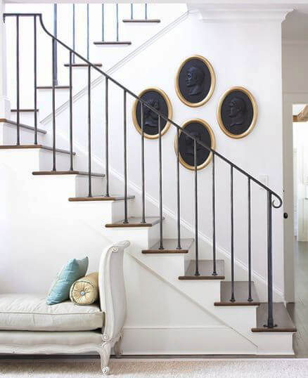 modern staircase decorative plates