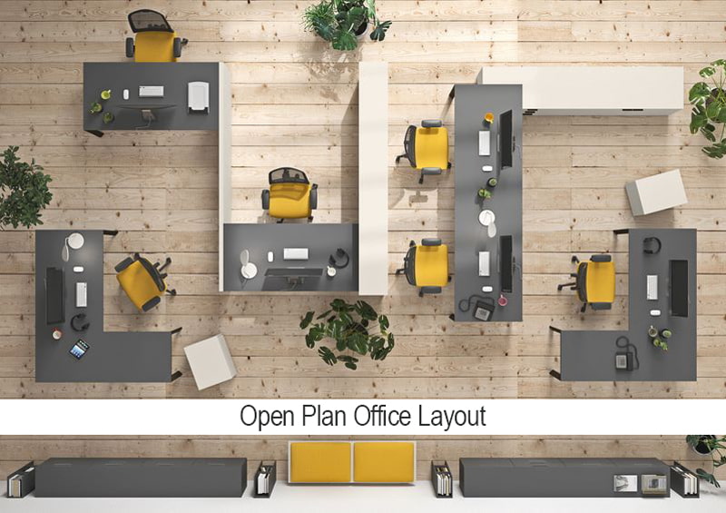 Open Plan Office Layout