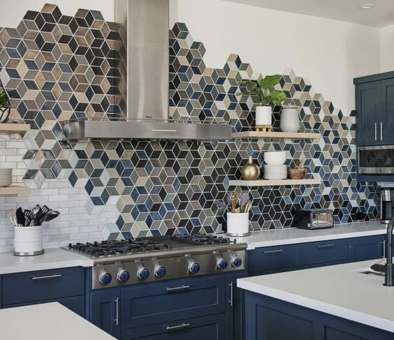 patterns in design kitchen