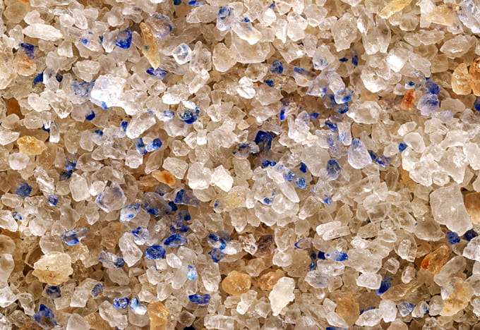 Iranian blue salt