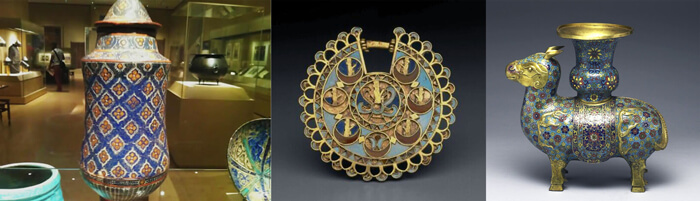 persian blue heritages in the usa museums