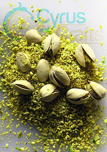 green pistachio powder