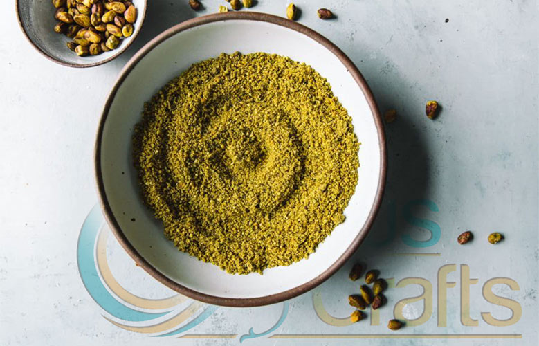 powder of pistachio