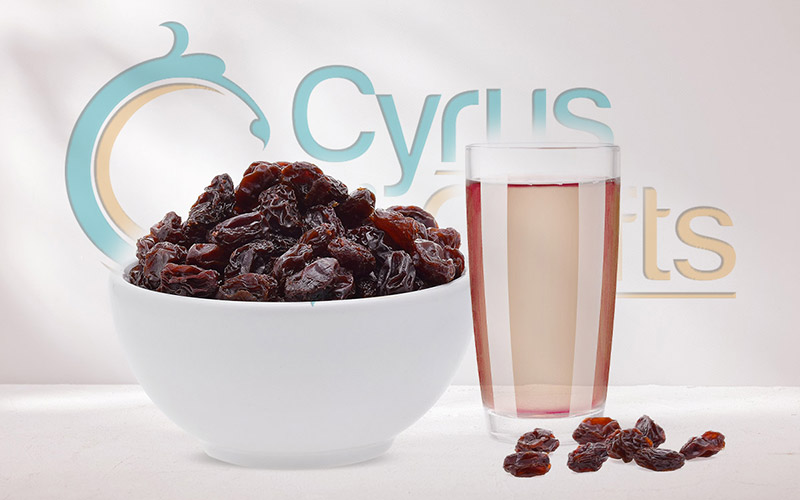 raisin in water benefits