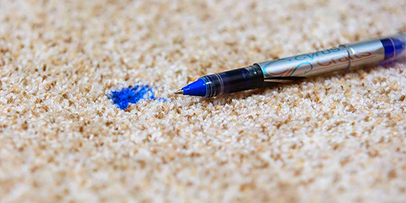 How to Remove Ink Stains on the Carpet