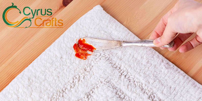 remove sauce stain