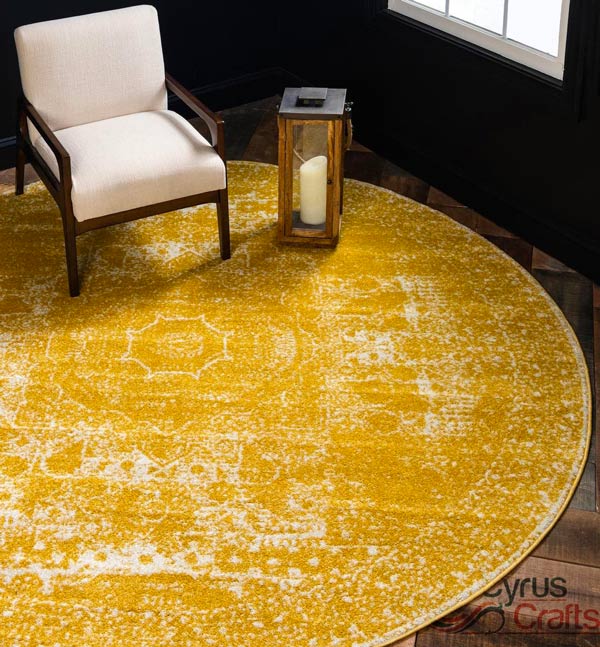 How To Use A Round Rug In Your Home – Oh Happy Home