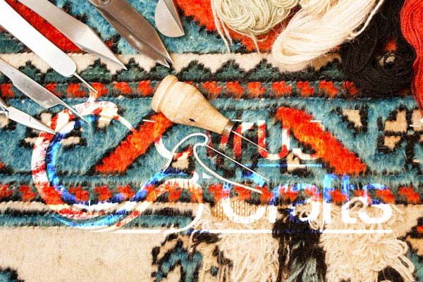 rug restoration tools