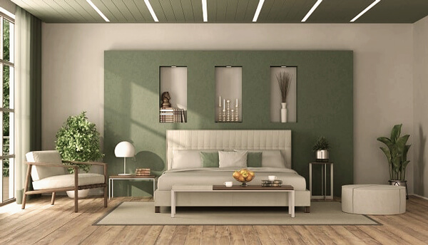 Modern Sage Green Bedroom Ideas