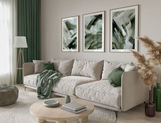 sage green living room color combinations
