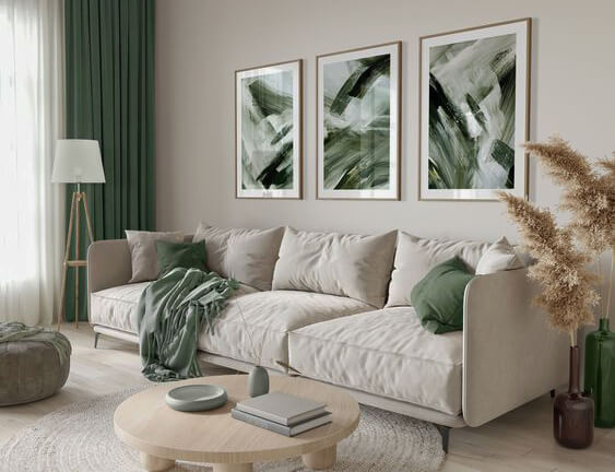 Sage Green Living Room Ideas And