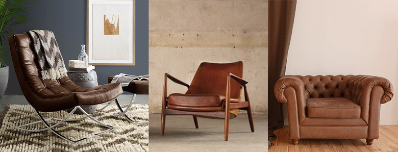 leather sofa chairs