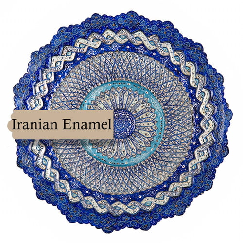 Iranian Enamel Decorative Plates Vs Talavera Plates